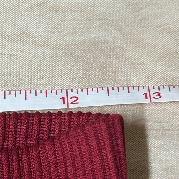 Victoria Secret Pink Active High Waist Red Pink Ombre Leggings Size M - Picture 4 of 5